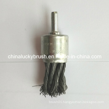 1" Knot Wire End Brush with 1/4" Shank (YY-388)